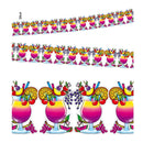 guirnalda cóctel tropical de 3 metros decoración fiesta hawaiana