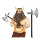 Hacha de bárbaro accesorio para disfraz de vikingo