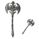 hacha doble para disfraz de guerrero o vikingo medieval
