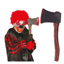 hacha ensangrentada estilo terror para look halloween asesino oscuro