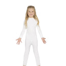 Disfraz de maillot blanco infantil cómodo para Carnaval y actuaciones escolares