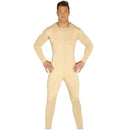 Disfraz de maillot color carne para hombre ideal para Carnaval y actuaciones divertidas