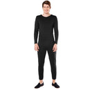 Disfraz maillot negro para hombre con camiseta y pantalón ajustado ideal para teatro y Carnaval