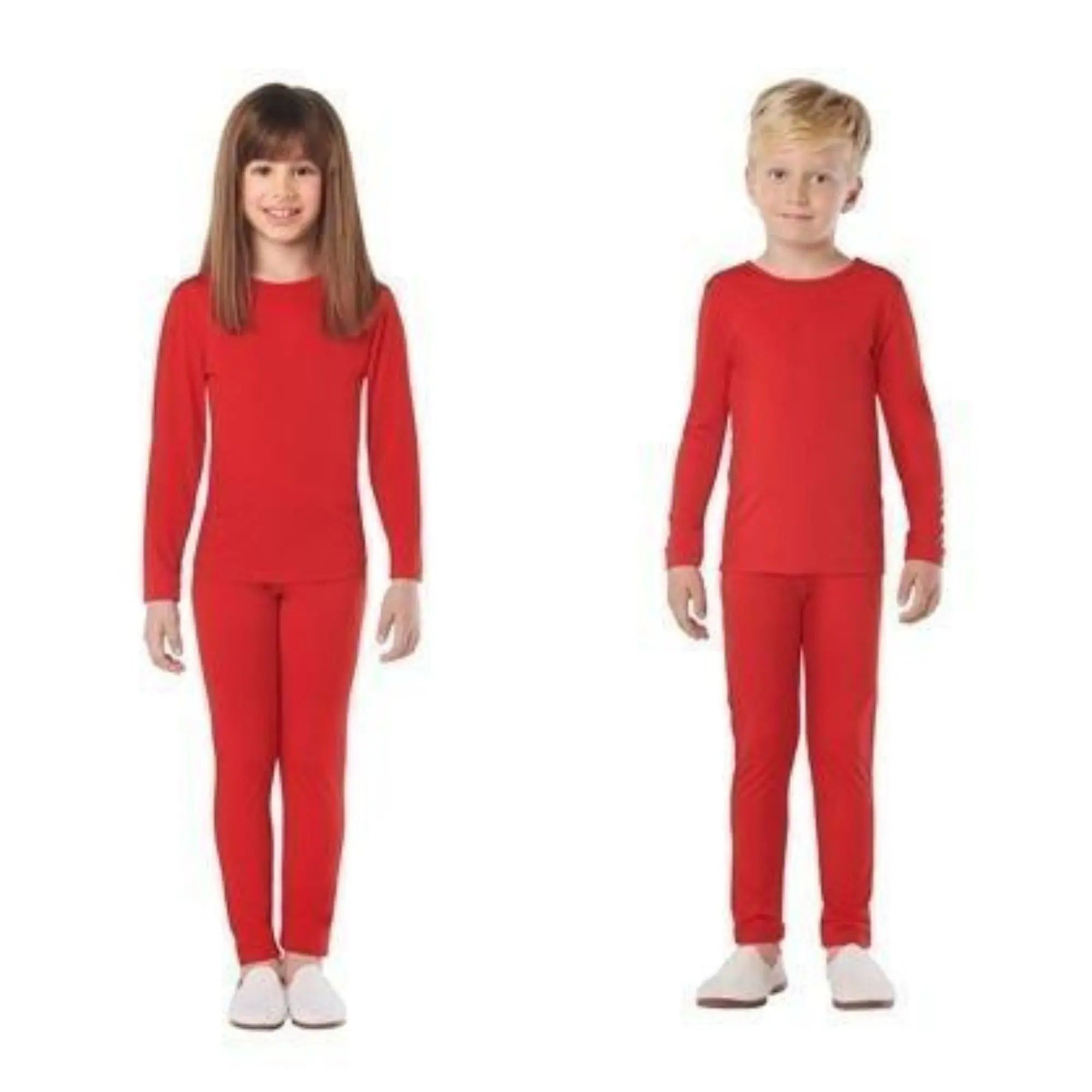 Disfraz maillot rojo infantil con camiseta y pantalón de spandex para actuaciones y Carnaval