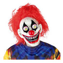 máscara the clown con ojos móviles para disfraz de payaso terror en halloween