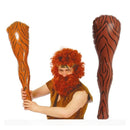 mazo prehistorico inflable 80 cm accesorio disfraz troglodita cavernicola