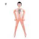 Muñeco hombre hinchable 150 cm accesorio divertido para despedidas y fiestas temáticas
