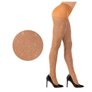 Panty de fantasía con brillos en color oro