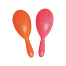 Par de maracas de 18 cm de colores para Carnaval y fiestas temáticas