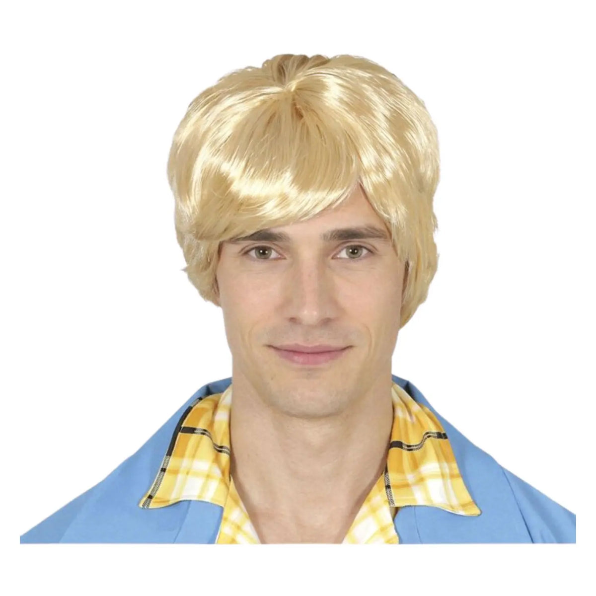 Peluca rubia adulto