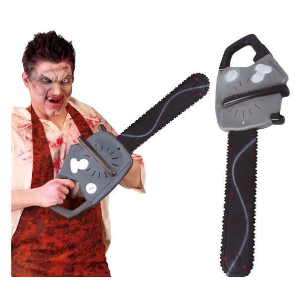 Dickly Juguete de Motosierra Eléctrica con Sonido, Accesorio de Halloween para Carnaval, Festival de Niñas