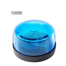 Sirena luz azul sonido accesorio policial con luz giratoria para completar look de emergencias en fiestas temáticas