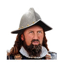 sombrero de conquistador para disfraz histórico en fiestas temáticas
