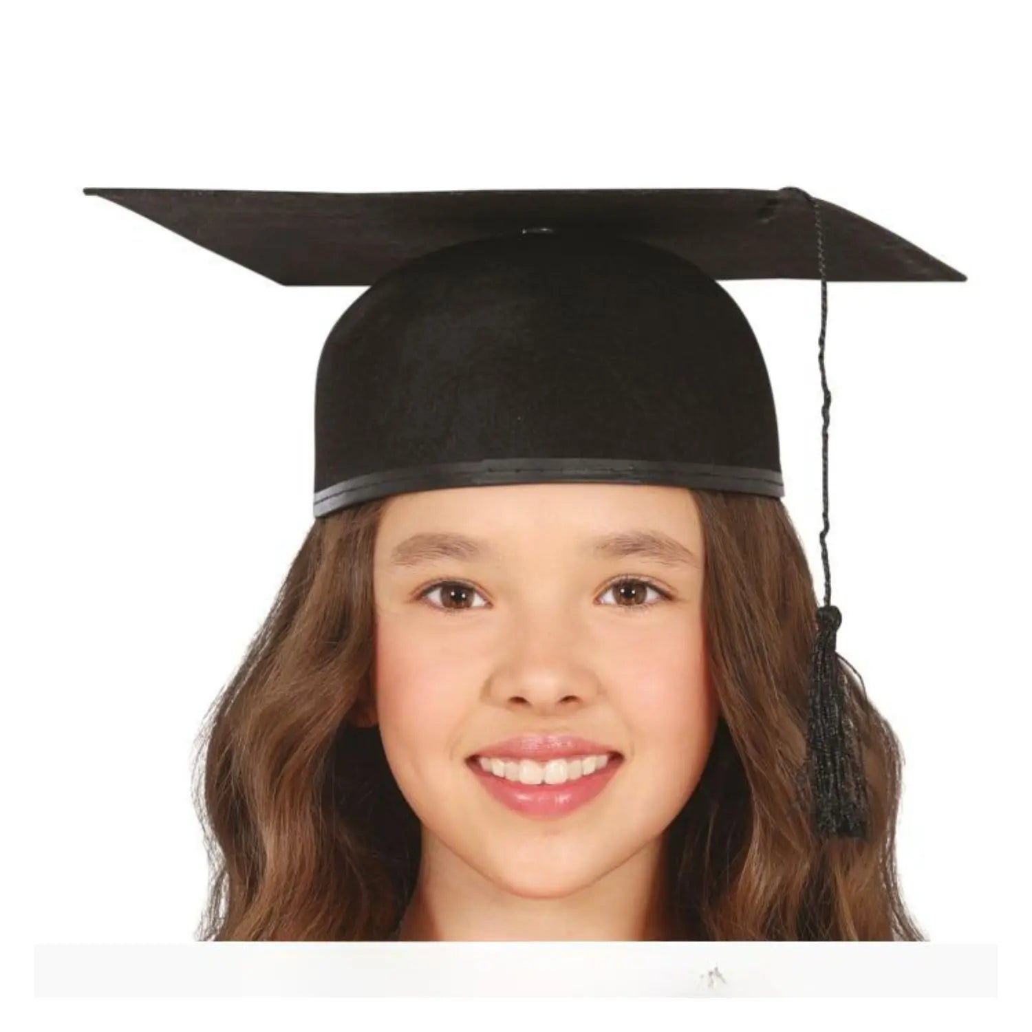 Birrete de estudiante infantil sombrero de graduación para disfraz