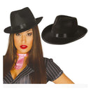 Sombrero gangster negro para disfraz años 20 complemento mafioso carnaval