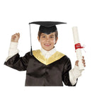 sombrero de graduado infantil tipo birrete para celebraciones escolares y disfraces