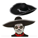 Sombrero mexicano negro mariachi accesorio disfraz mexicano carnaval