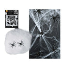 bolsa de telarañas blancas 550 gramos complemento para look de terror o decoración Halloween