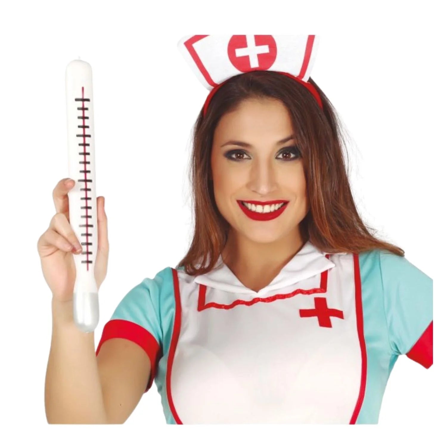 termómetro gigante de 34 cm para look médico Carnaval