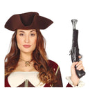 Trabuco pistolón pirata de 42 cm para completar looks corsarios y temáticas de aventuras