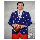 Traje Estrellas y Rayas para Hombre con diseño inspirado en la bandera americana