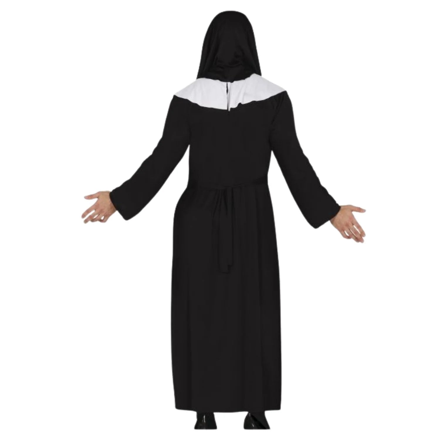 Adulto con disfraz monja Nun para fiestas temáticas