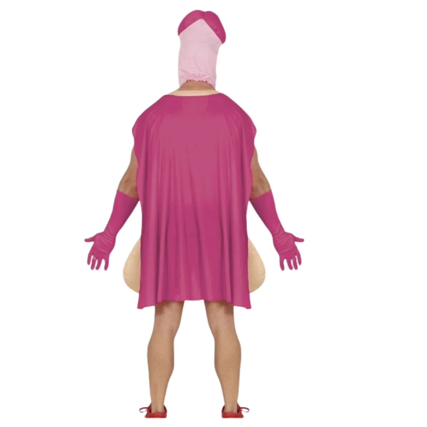 Adulto con disfraz Super Pene divertido para Carnaval y fiestas
